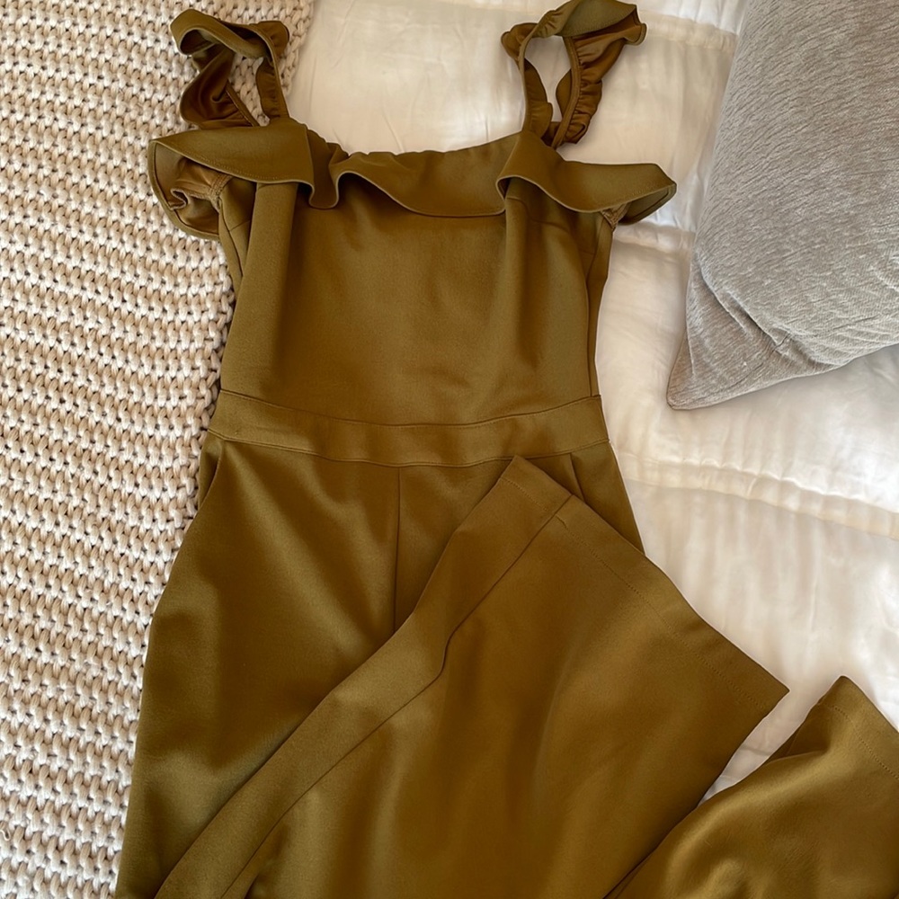 Kittenish Olive jumpsuit